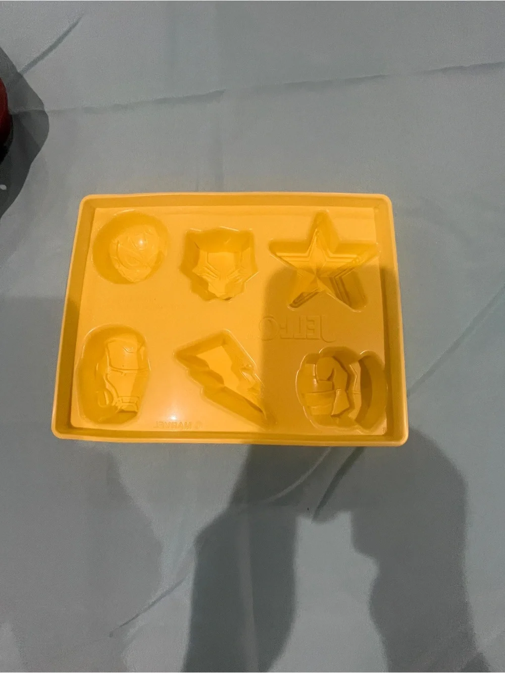 Silicone Football and 2 superhero molds set of 3 items